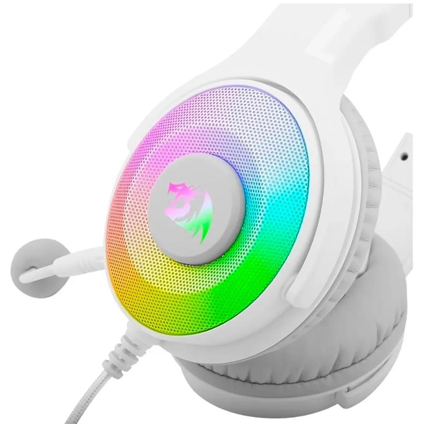 Auricular Redragon Pandora 2 H350rgb Blanco